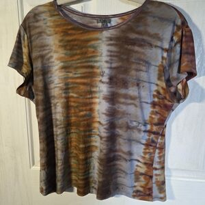 Caia Multicolor Tie-Dye Short Sleeve Tee